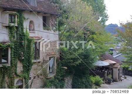 ジブリ映画に出てきそうな村（ぬくもりの森） 70852469