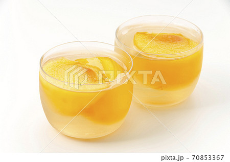 秋の実り柿ゼリー 秋の実り柿ゼリー 70853367