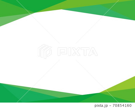 フレーム　幾何学模様　ホワイトスペース 70854160