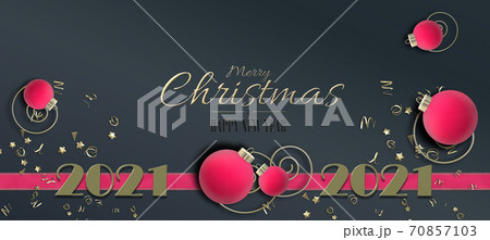 Holiday new year Christmas banner 70857103