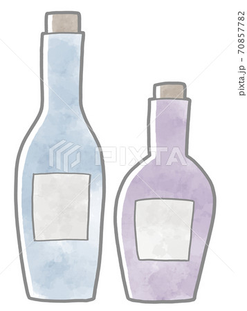 おしゃれなお酒の瓶セット おしゃれなお酒の瓶セット 70857782