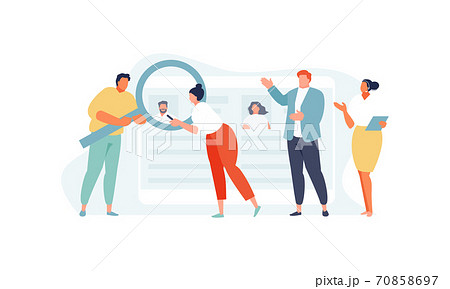Recruitment and selection of candidates business people Recruitment and selection of candidates business people 70858697