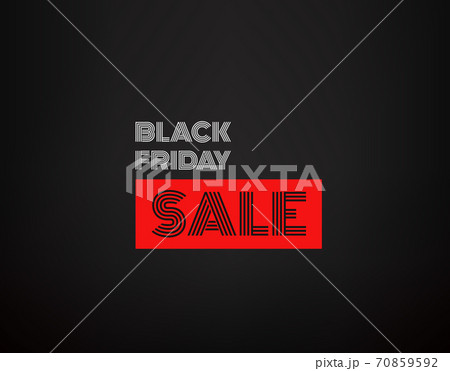 Black friday sale vector banner 70859592