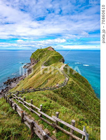 北海道の絶景スポット 神威岬 北海道の絶景スポット 神威岬 70860610