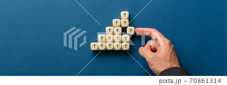 Conceptual image of financial success and growth Conceptual image of financial success and growth 70861314
