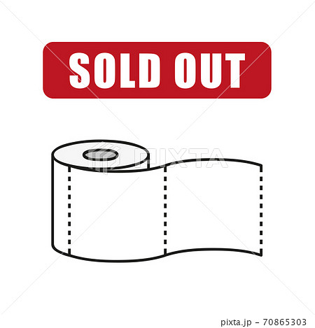 toilet paper sold out info graphic 70865303