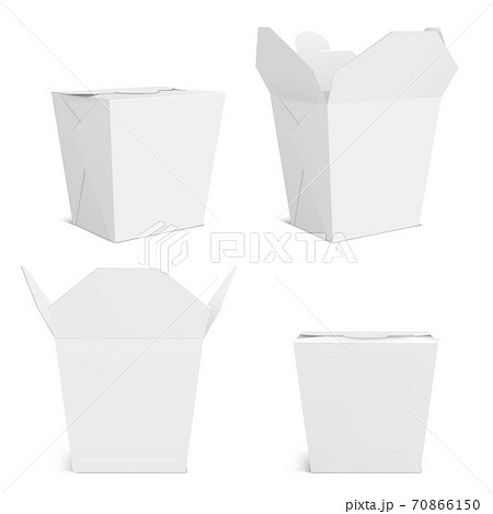 Download Wok box mockup, blank take away food containerのイラスト素材 70866150 - PIXTA