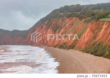 イギリス 世界遺産「ドーセットと 東デヴォンの海岸」 ジュラシック・コースト イギリス 世界遺産「ドーセットと 東デヴォンの海岸」 ジュラシック・コースト 70873403