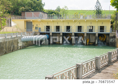 烏山頭水力発電所　烏山頭ダム 台湾・台南 70873547