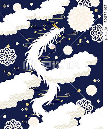 Dragon God Image Illustration 1 Stock Illustration