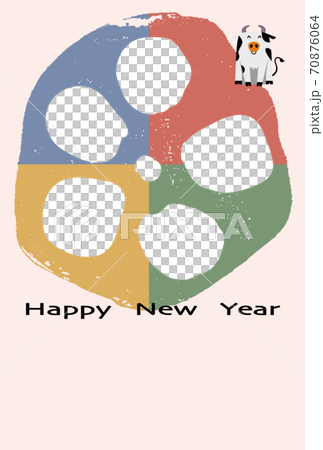 新年賀卡相框 新年賀卡相框 70876064