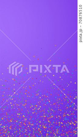 Festive powerful confetti. Celebration stars. Chil 70876510
