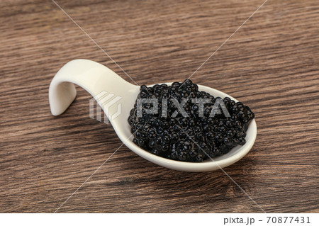 Luxury strugeon fish black caviar 70877431