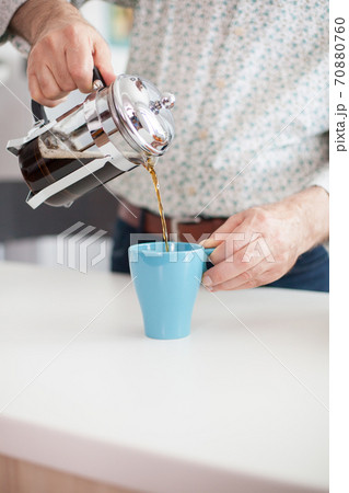 Steaming mug of fresh coffee Steaming mug of fresh coffee 70880760