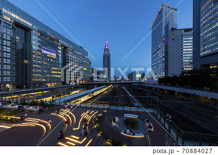 新宿バスタから望む風景 新宿バスタから望む風景 70884027