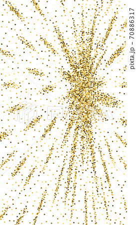 Gold triangles glitter luxury sparkling confetti. Gold triangles glitter luxury sparkling confetti. 70886317