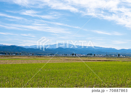 白山／冬の足音感じる、霊峰白山の遠望写真（日本百名山）2020年10月下旬撮影 70887863
