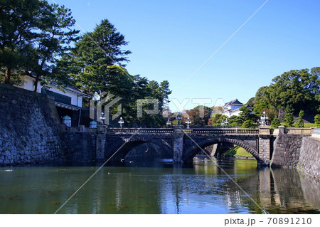 皇居　正門石橋 ( 東京都千代田区 ) 70891210