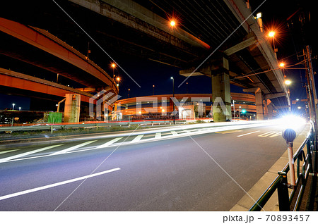 小菅ジャンクションの夜景 70893457