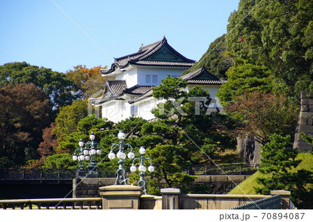 皇居　伏見櫓 ( 東京都千代田区 ) 70894087