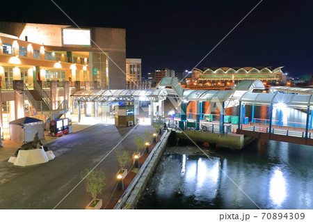 【福岡県】ベイサイドプレイス博多の夜景 70894309