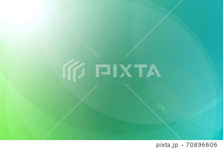 緑と水色のグラデーションの背景素材のイラスト素材