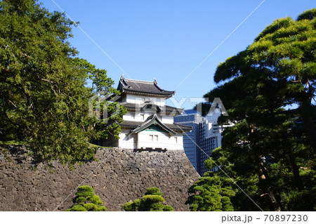 皇居 富士見櫓 ( 東京都千代田区 ) 皇居 富士見櫓 ( 東京都千代田区 ) 70897230