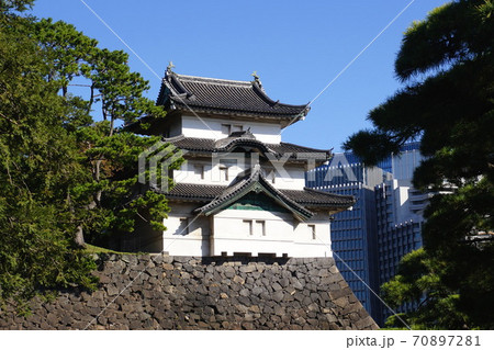 皇居 富士見櫓 ( 東京都千代田区 ) 皇居 富士見櫓 ( 東京都千代田区 ) 70897281