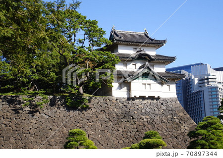 皇居 富士見櫓 ( 東京都千代田区 ) 皇居 富士見櫓 ( 東京都千代田区 ) 70897344