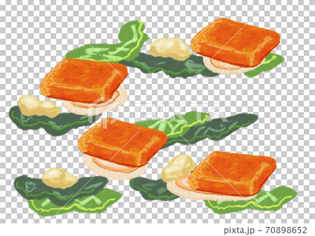 三明治，漢堡成分背景材料魚漢堡 70898652