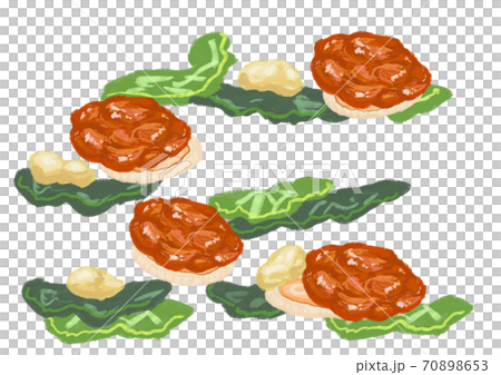 三明治，漢堡成分背景材料雞肉漢堡 70898653