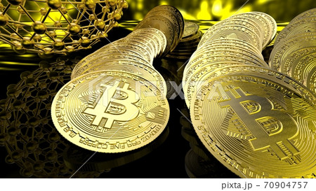 ビットコイン ブロックチェーンのコンセプト画像 ビットコイン ブロックチェーンのコンセプト画像 70904757