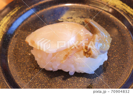 生鮑の握り寿司 生鮑の握り寿司 70904832