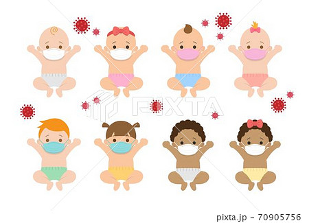 赤ちゃん ベビー 赤ん坊 70905756