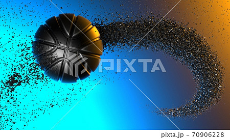 バスケットボールの3Dイラスト 70906228
