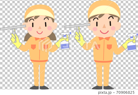 清潔工用刮水器清潔玻璃 70906825