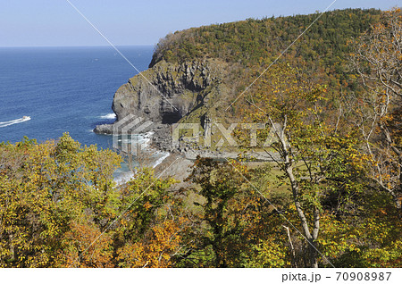 秋の知床岩尾別（北海道・知床）	 70908987