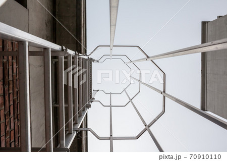 The emergency stairs The emergency stairs 70910110