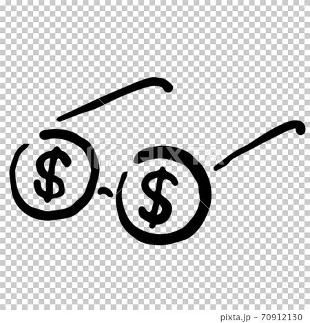 Eyeglasses with Dollar Sign 70912130