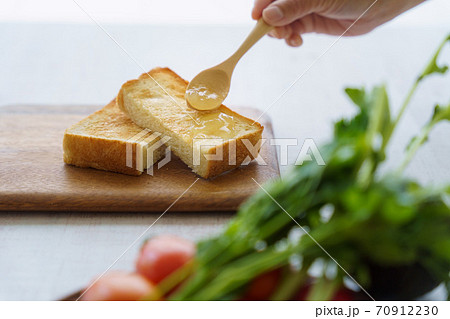 リンゴジャム　トースト 70912230