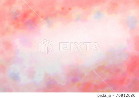 水彩 グラデーション 背景 桃色 ピンク バックグラウンド イラストのイラスト素材