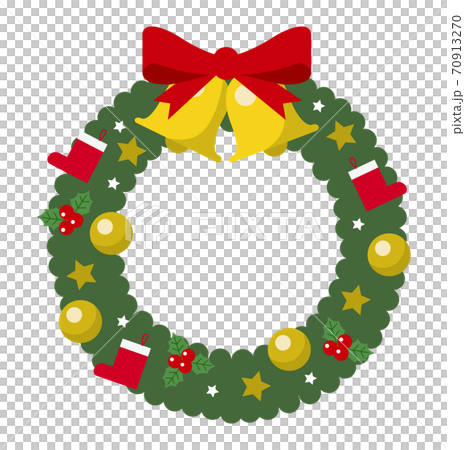 クリスマス、クリスマスリース 70913270