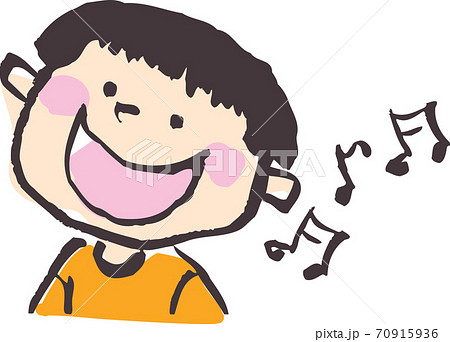 歌う子供 70915936
