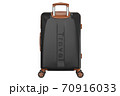 Baggage with long handle black, side view 70916033