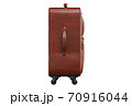 Baggage with long handle brown, side view 70916044