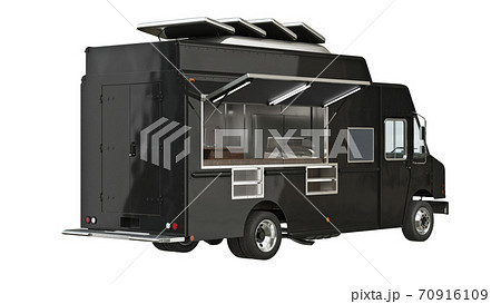 Food truck mobile cafe 70916109