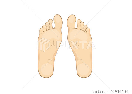 Vector illustration of a mans soles. 70916136