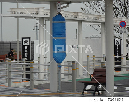 バス停準備中(京浜急行バス)天空橋駅羽田イノベーションシティ バス停準備中(京浜急行バス)天空橋駅羽田イノベーションシティ 70916244