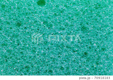 Green kitchen cleaning sponge texture Green kitchen cleaning sponge texture 70918183