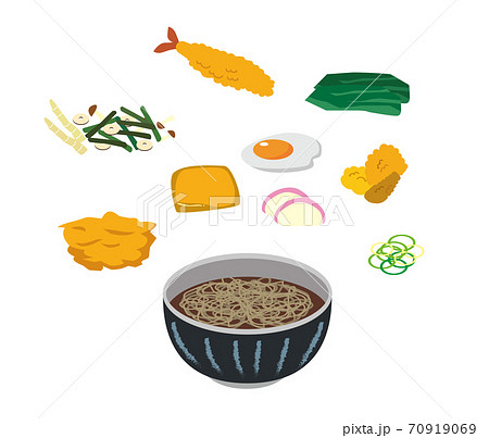 日本食 そば 食材 日本食 そば 食材 70919069